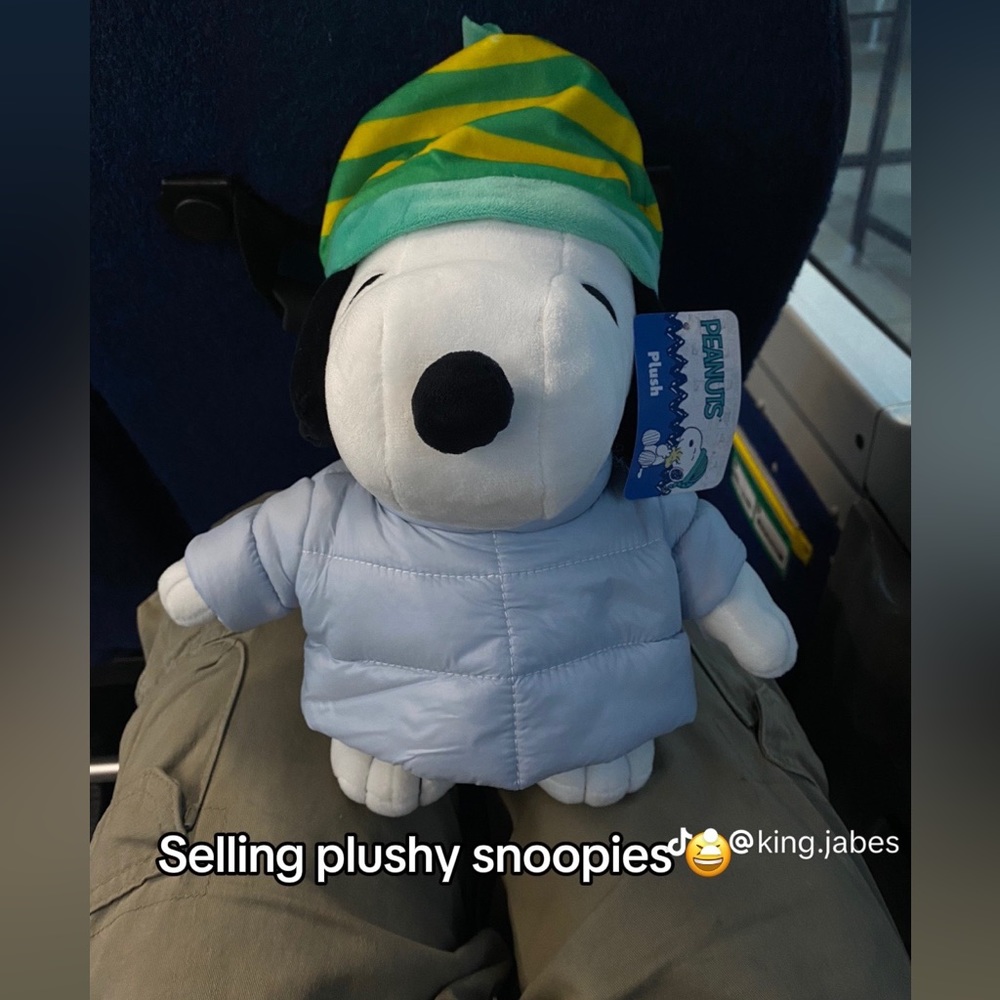 Snoopy plushy